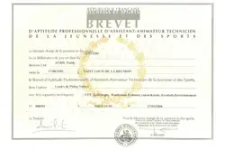 Diplôme BAPAAT Spéléologie